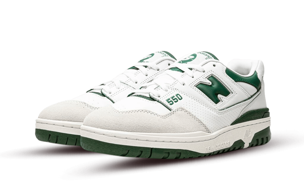 New Balance 550 White Green-sneakers-New Balance-pikastore.cz