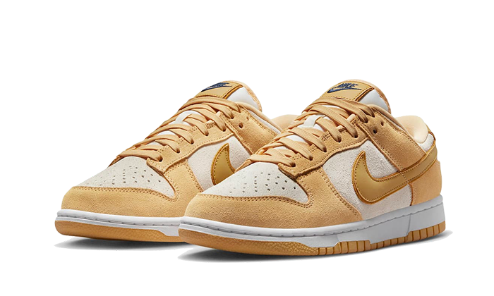Nike Dunk Low Celestial Gold Suede (Women's)-sneakers-Nike-pikastore.cz