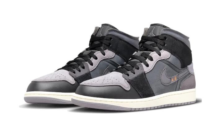 Nike Air Jordan 1 Mid SE Craft Inside Out - Black-Air Jordan-pikastore.cz