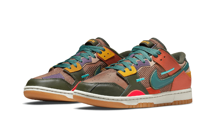 Nike Dunk Low Scrap Archeo Brown-sneakers-Nike-pikastore.cz