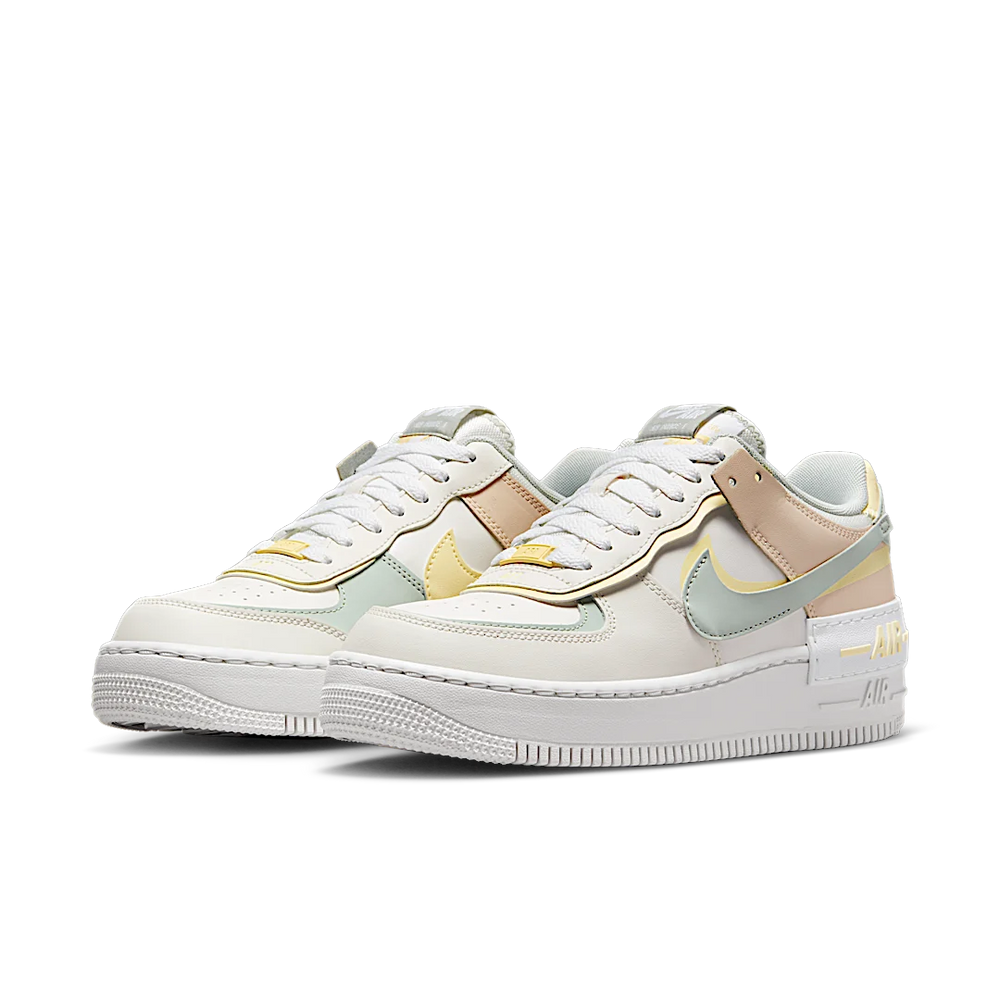 Nike Air Force 1 Low Shadow Sail Light Silver Citron Tint (Women's)-sneakers-Nike-pikastore.cz