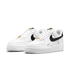 Nike Air Force 1 Low '07 Essential White Black Gold Mini Swoosh (Women's)-sneakers-Nike-pikastore.cz