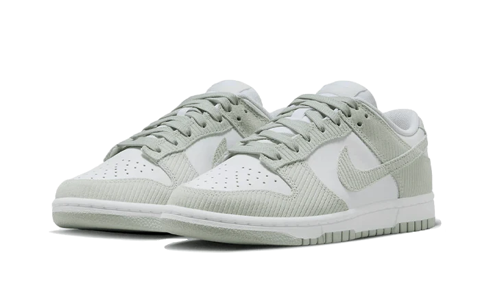 Nike Dunk Low Light Silver Corduroy (Women's)-sneakers-Nike-pikastore.cz