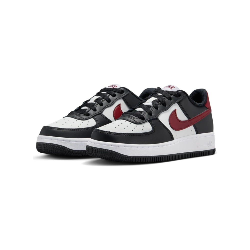 Nike Air Force 1 Low White Dark Team Red (GS)-sneakers-Nike-pikastore.cz