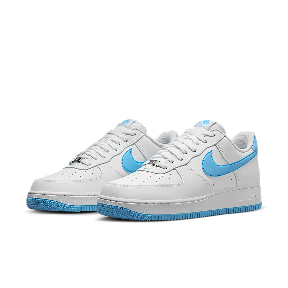 Nike Air Force 1 07 White Aquarius Blue-Nike-pikastore.cz
