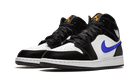 Nike Air Jordan 1 Mid Black Racer Blue White (GS)-sneakers-Air Jordan-pikastore.cz