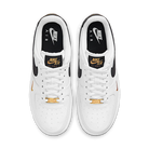 Nike Air Force 1 Low '07 Essential White Black Gold Mini Swoosh (Women's)-sneakers-Nike-pikastore.cz