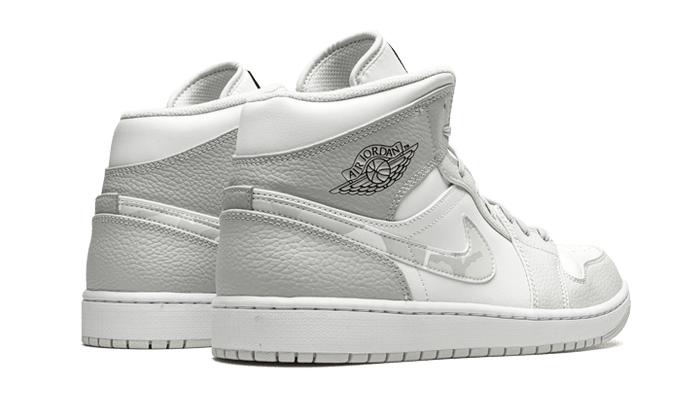 Nike Air Jordan 1 Mid SE GS Swoosh Logo - Grey Camo-Air Jordan-pikastore.cz