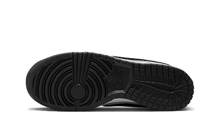 Nike Dunk Low Chenille Swoosh - Black Grey Fog-Nike-pikastore.cz