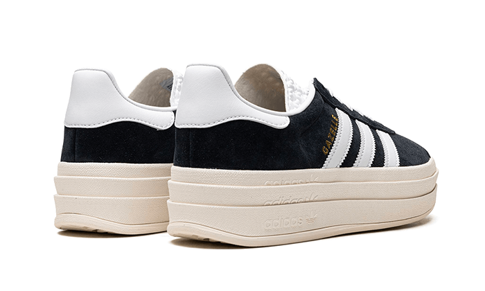 Adidas Gazelle Bold Core Black White (Women's)-sneakers-Adidas-pikastore.cz