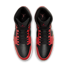 Nike Air Jordan 1 Mid GS Gym Red Black White-Air Jordan-pikastore.cz