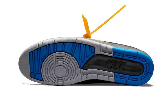 Nike Air Jordan 2 Retro Low SP Off-White Black Blue-sneakers-Air Jordan-pikastore.cz