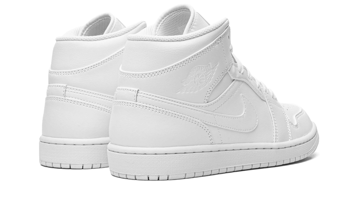 Nike Air Jordan 1 Mid Triple White (2022/2023)-sneakers-Air Jordan-pikastore.cz