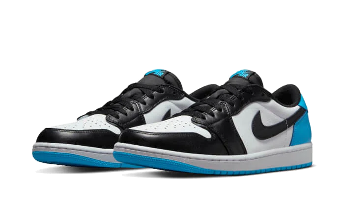 Nike Air Jordan 1 Retro Low OG Black Dark Powder Blue-sneakers-Air Jordan-pikastore.cz