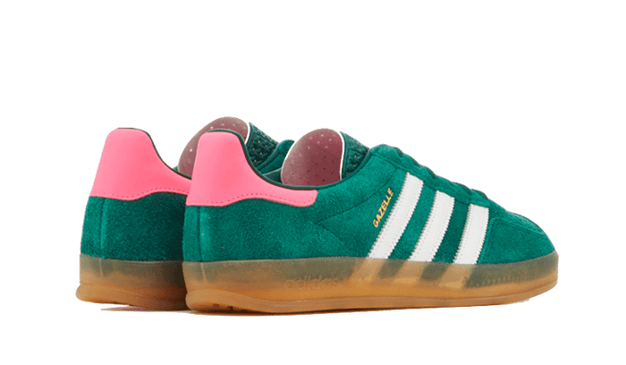 Adidas Gazelle Indoor Collegiate Green Lucid Pink (Women's)-sneakers-Adidas-pikastore.cz