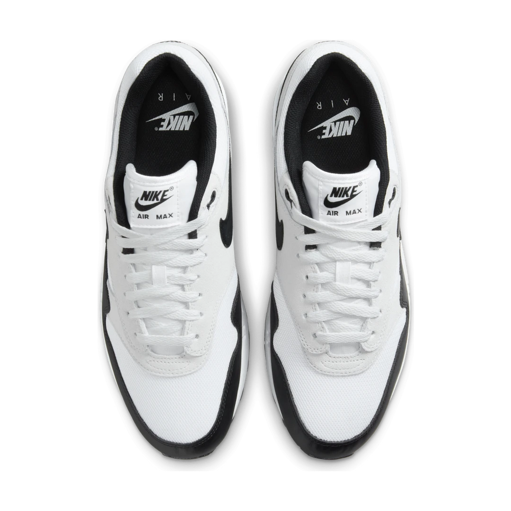 Nike Air Max 1 Essential White Pure Platinum Black-Nike-pikastore.cz