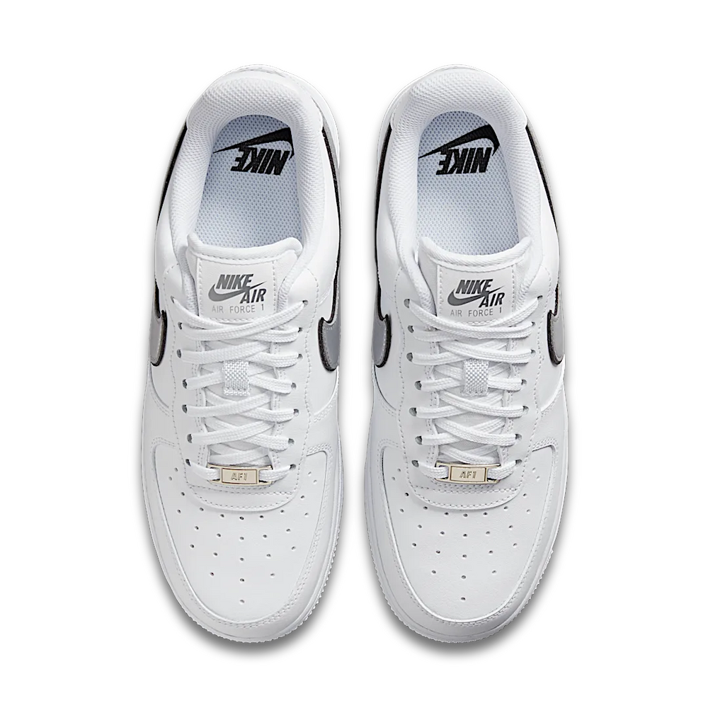 Nike Wmns Air Force 1 07 Essential White Metallic Silver-Nike-pikastore.cz