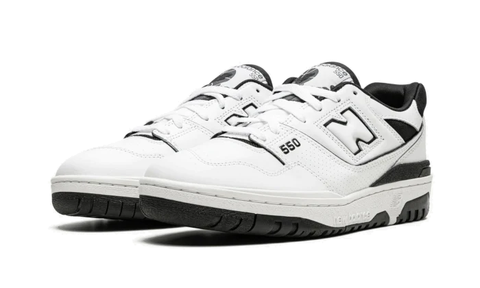 New Balance 550 White Black-sneakers-New Balance-pikastore.cz