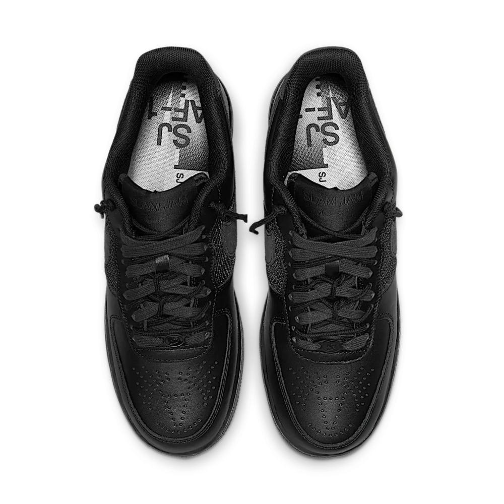 Nike Slam Jam x Air Force 1 Low Triple Black-Nike-pikastore.cz
