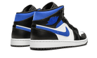 Nike Air Jordan 1 Mid White Black Racer Blue (GS)-sneakers-Air Jordan-pikastore.cz
