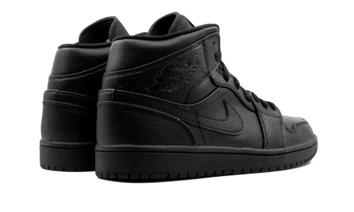 Nike Air Jordan 1 Mid Triple Black (2022)-sneakers-Air Jordan-pikastore.cz