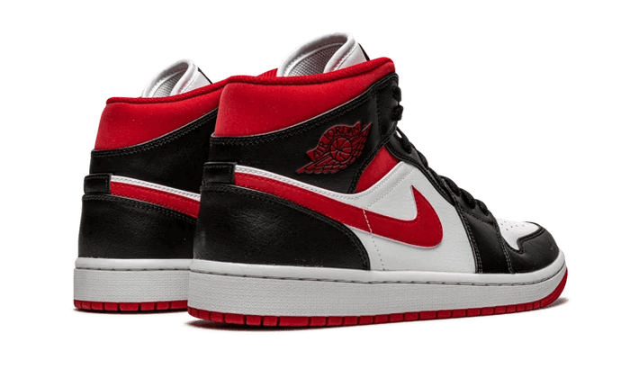 Nike Air Jordan 1 Mid Gym Red Black White-sneakers-Air Jordan-pikastore.cz