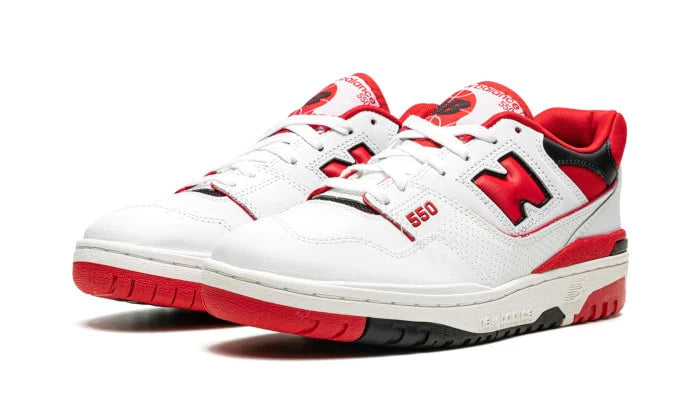 New Balance 550 White Red-sneakers-New Balance-pikastore.cz