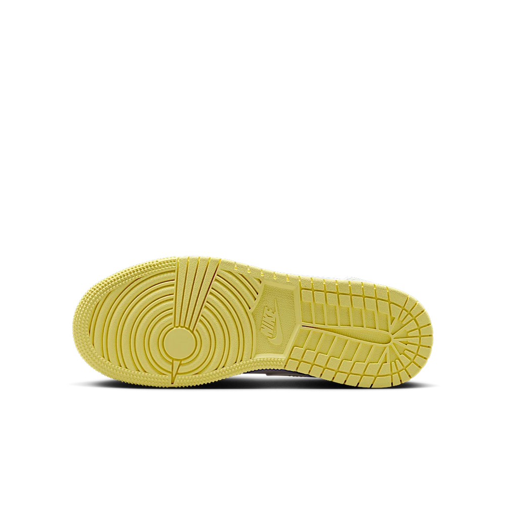 Nike Air Jordan 1 Mid GS Sail Light Laser Orange-Air Jordan-pikastore.cz