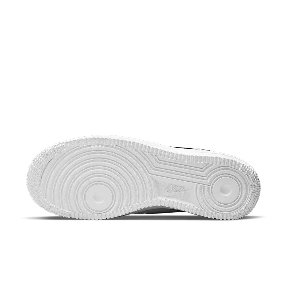 Nike Air Force 1 Low '07 Essential White Black Gold Mini Swoosh (Women's)-sneakers-Nike-pikastore.cz