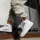 Nike Air Force 1 Mid 06 GS White-Nike-pikastore.cz