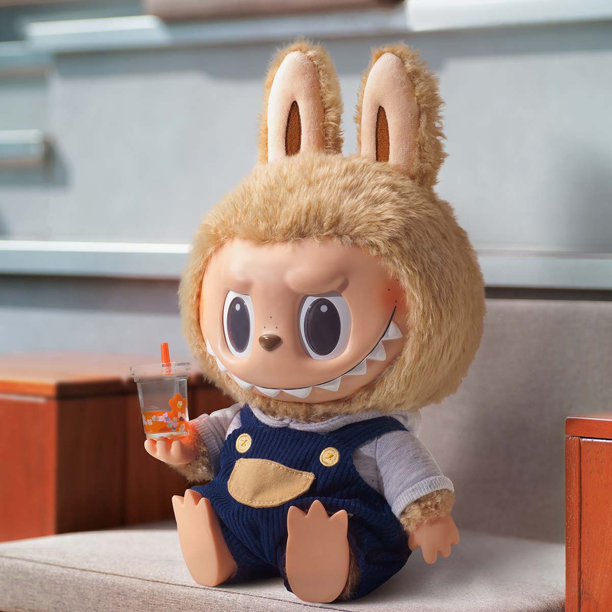 Labubu Pop Mart Time to Chill Vinyl Plush Doll-Labubu-pikastore.cz