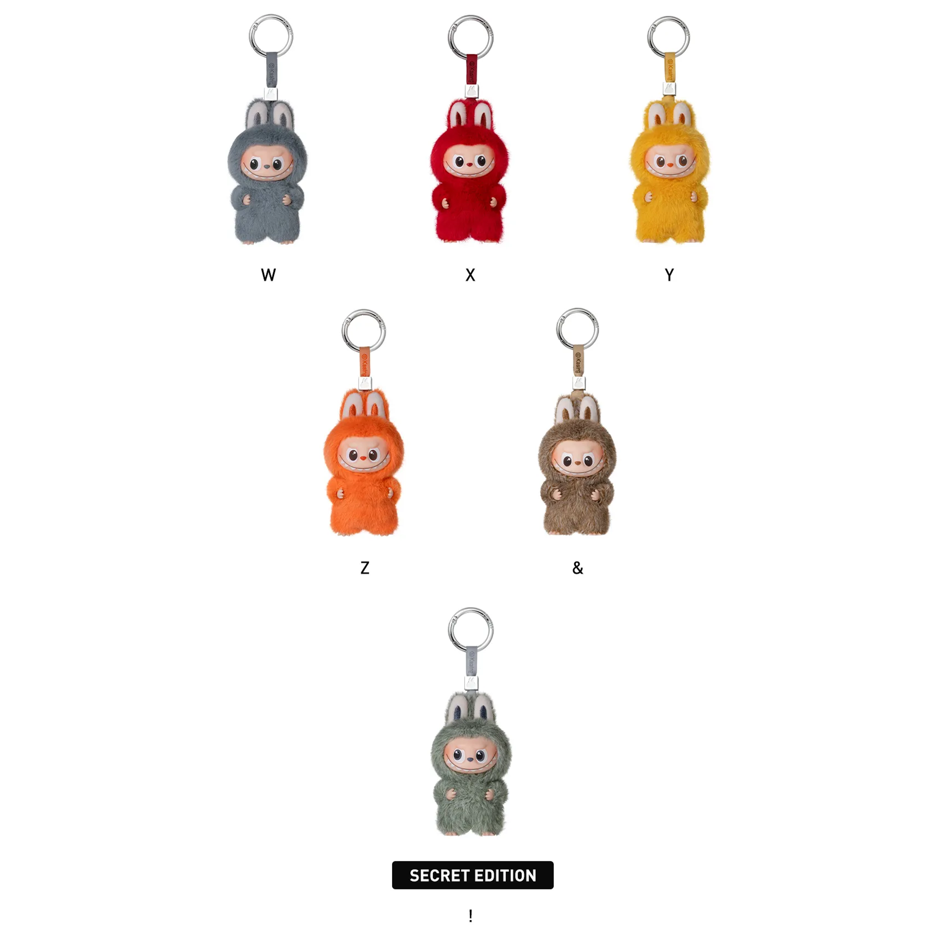 Labubu Pop Mart The Monsters Pin for Love Series Vinyl Plush Pendant (N-Z) Sealed Case (14 Blind Box)-Labubu-pikastore.cz
