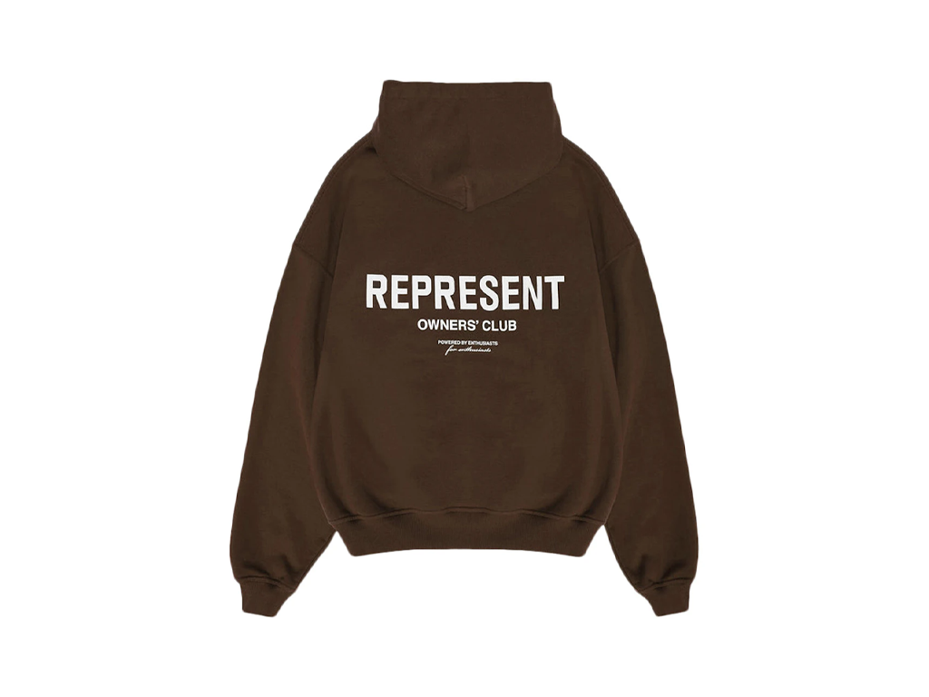 Represent Owners Club Hoodie Brown-Represent-pikastore.cz