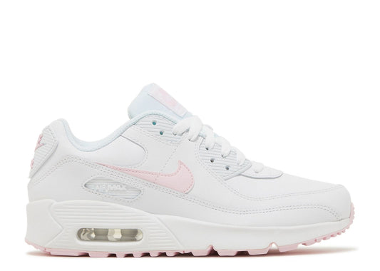 Nike Air Max 90 Leather GS White Pink Foam