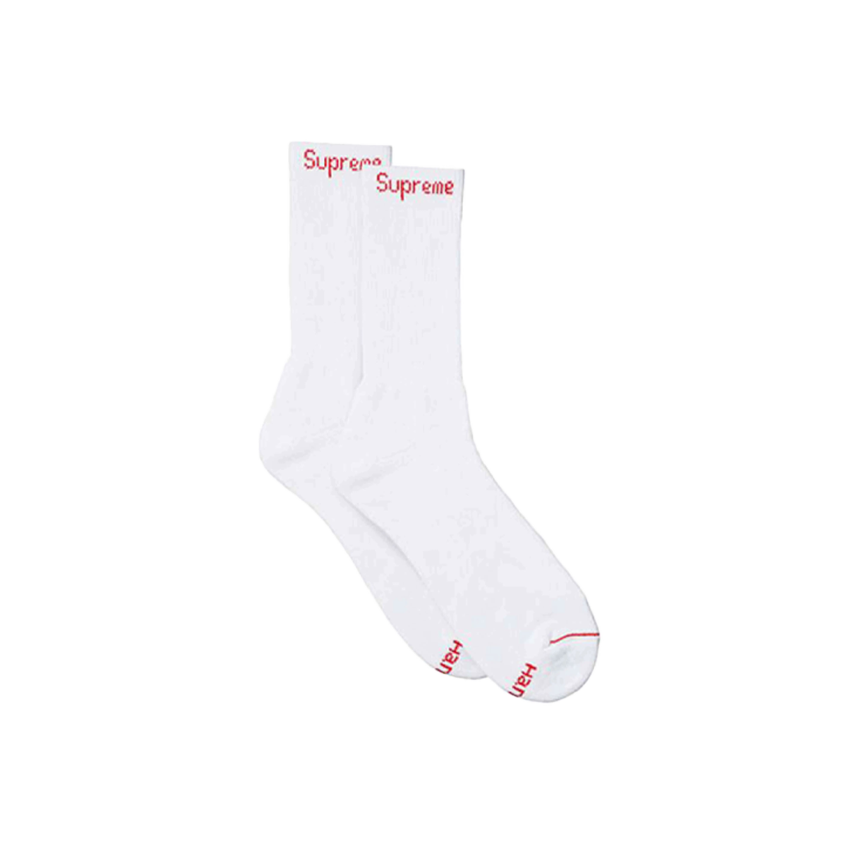 Supreme Socks White 1ks