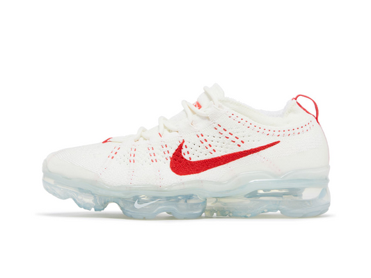 Nike Wmns Air VaporMax 2023 Flyknit Sail Track Red