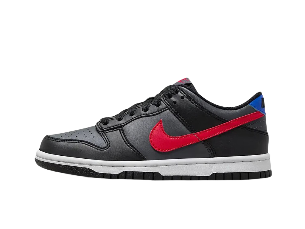 Nike Dunk Low Black Racer Blue University Red (GS)-sneakers-Nike-pikastore.cz