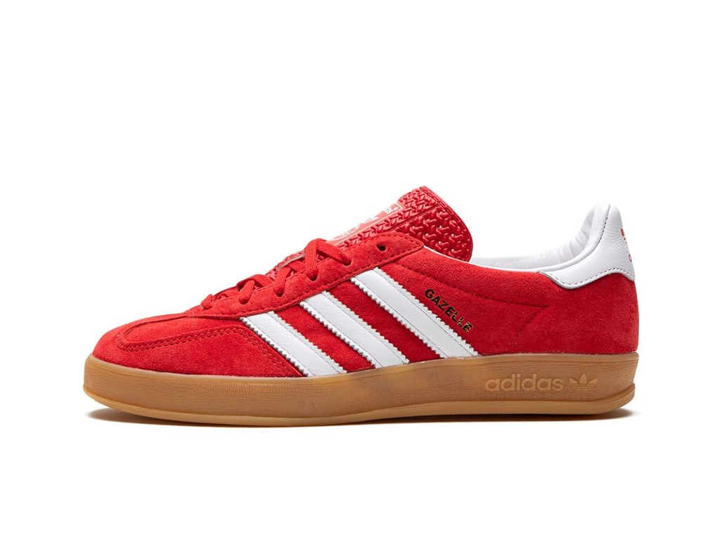 Adidas Gazelle Scarlet Cloud White