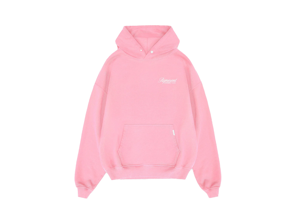 Represent Owners Club Script Hoodie Pink