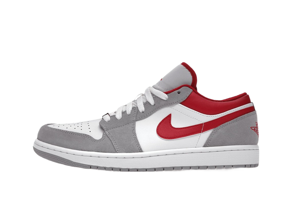 Nike Air Jordan 1 Low SE Light Smoke Grey Gym Red-sneakers-Air Jordan-pikastore.cz
