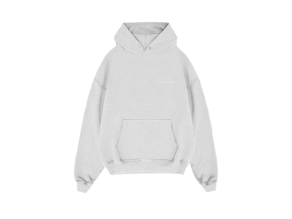 Represent Owners Club Stamp Hoodie Ash Grey-Represent-pikastore.cz