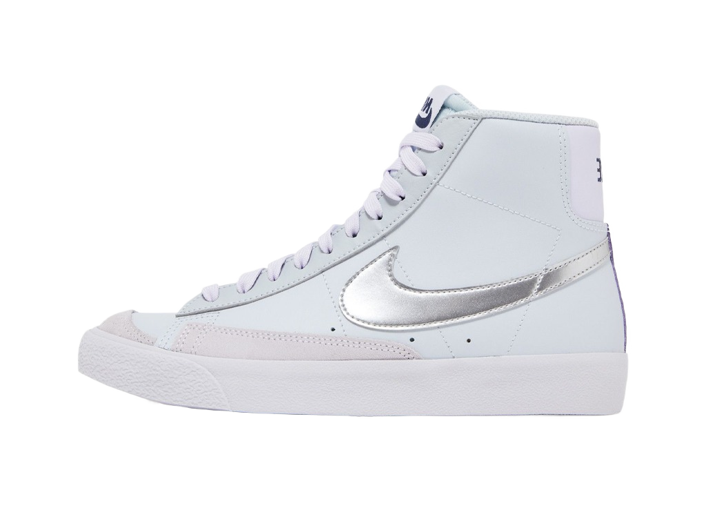 Nike Blazer Mid 77 GS Platinum Grape Metallic Silver-Nike-pikastore.cz