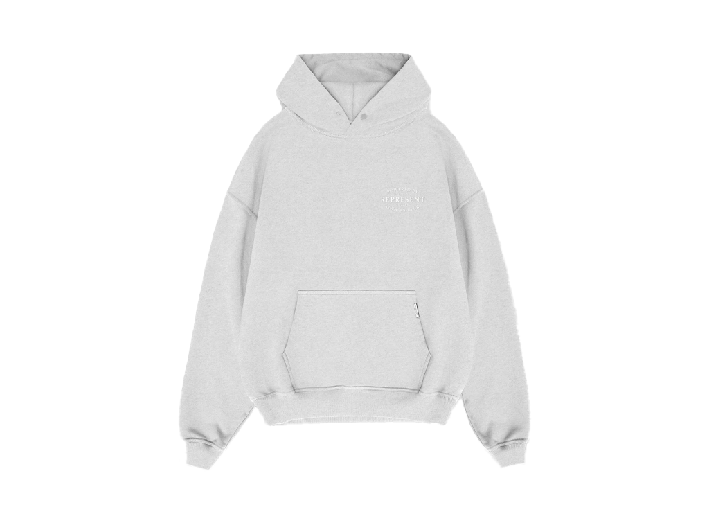 Represent Owners Club Stamp Hoodie Ash Grey-Represent-pikastore.cz