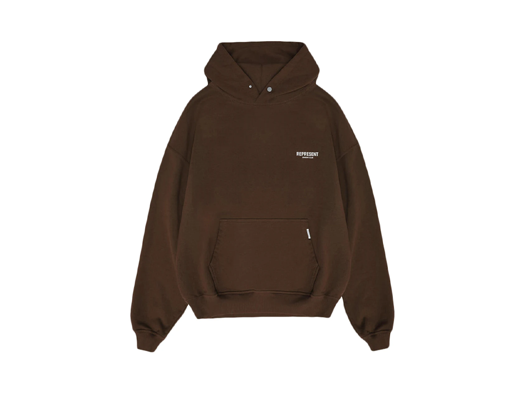Represent Owners Club Hoodie Brown-Represent-pikastore.cz