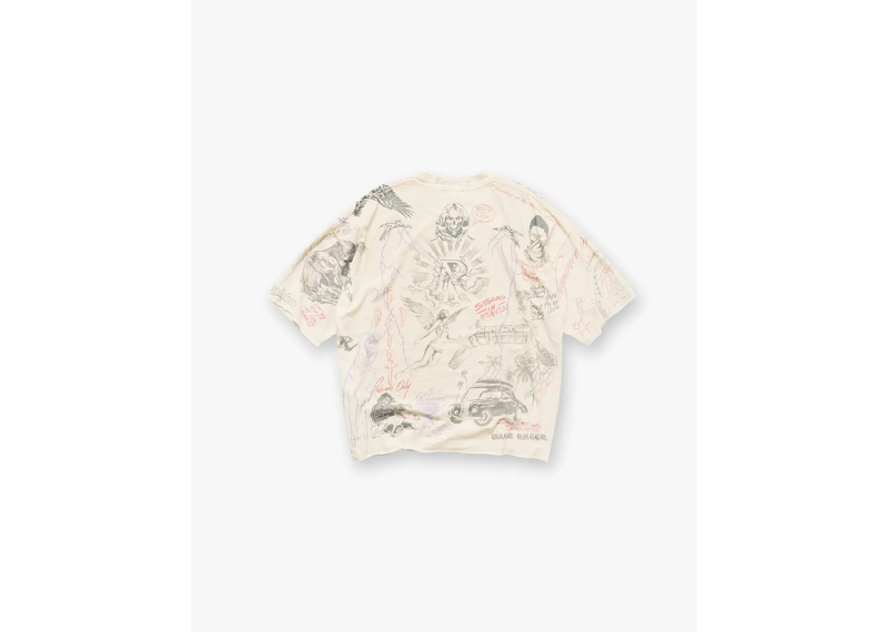 Represent Legacy T-Shirt Buttercream-Represent-pikastore.cz
