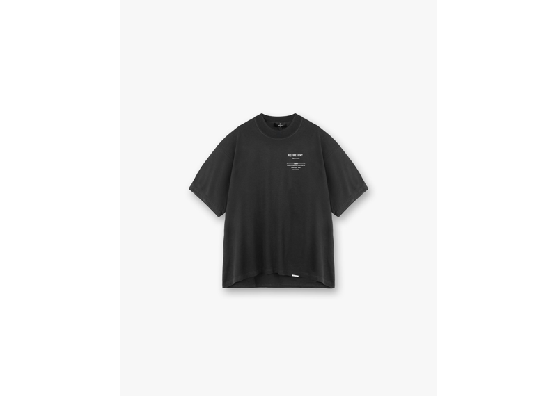 Represent Revere Manor T-Shirt Stained Black-Represent-pikastore.cz