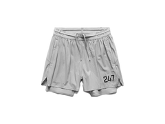 Represent 247 Trail Shorts Ash Grey