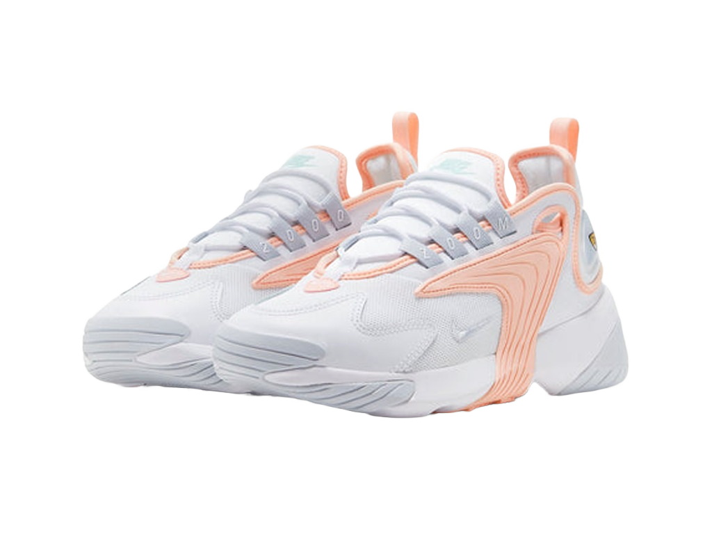 Nike Zoom 2K Icon Clash White Washed Coral (Women's)-sneakers-Nike-pikastore.cz