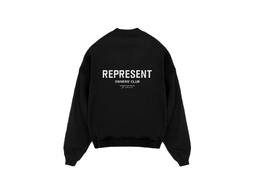 Represent Owners Club Crewneck Black-Represent-pikastore.cz