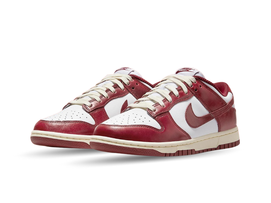 Nike Dunk Low PRM Vintage Team Red (Women's)